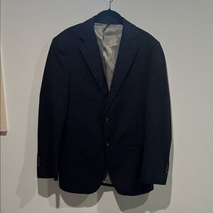 SuitSupply Classic Navy Wool Blazer ✨ Reda Super 110s